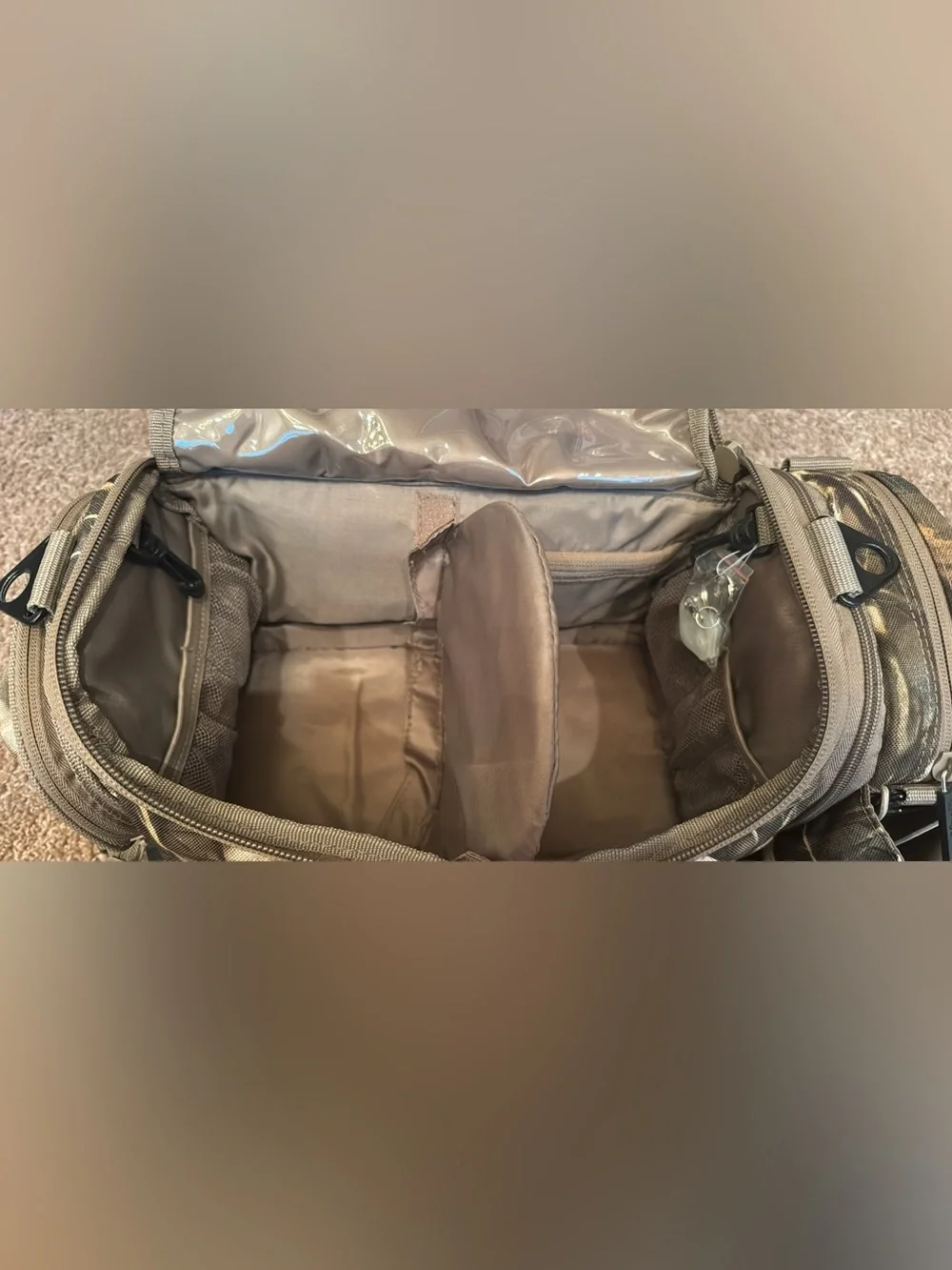RedHead Realtree Camo Duffel Bag in Brown and Tan